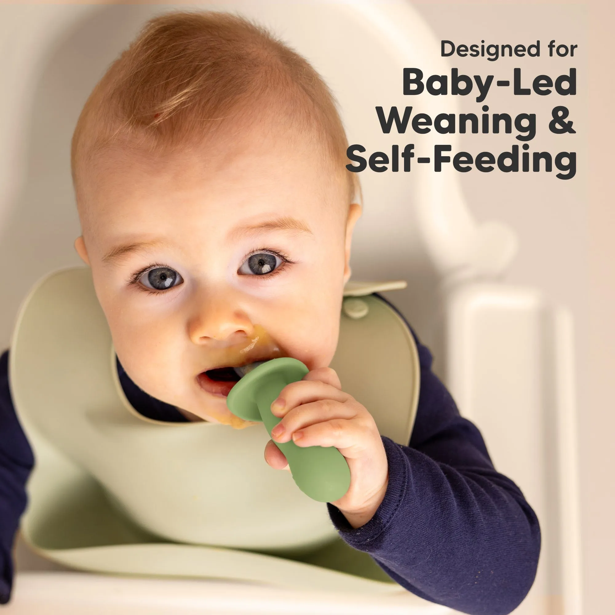 2-Sets Lil’ Prep Baby Fork & Spoon (Desert)