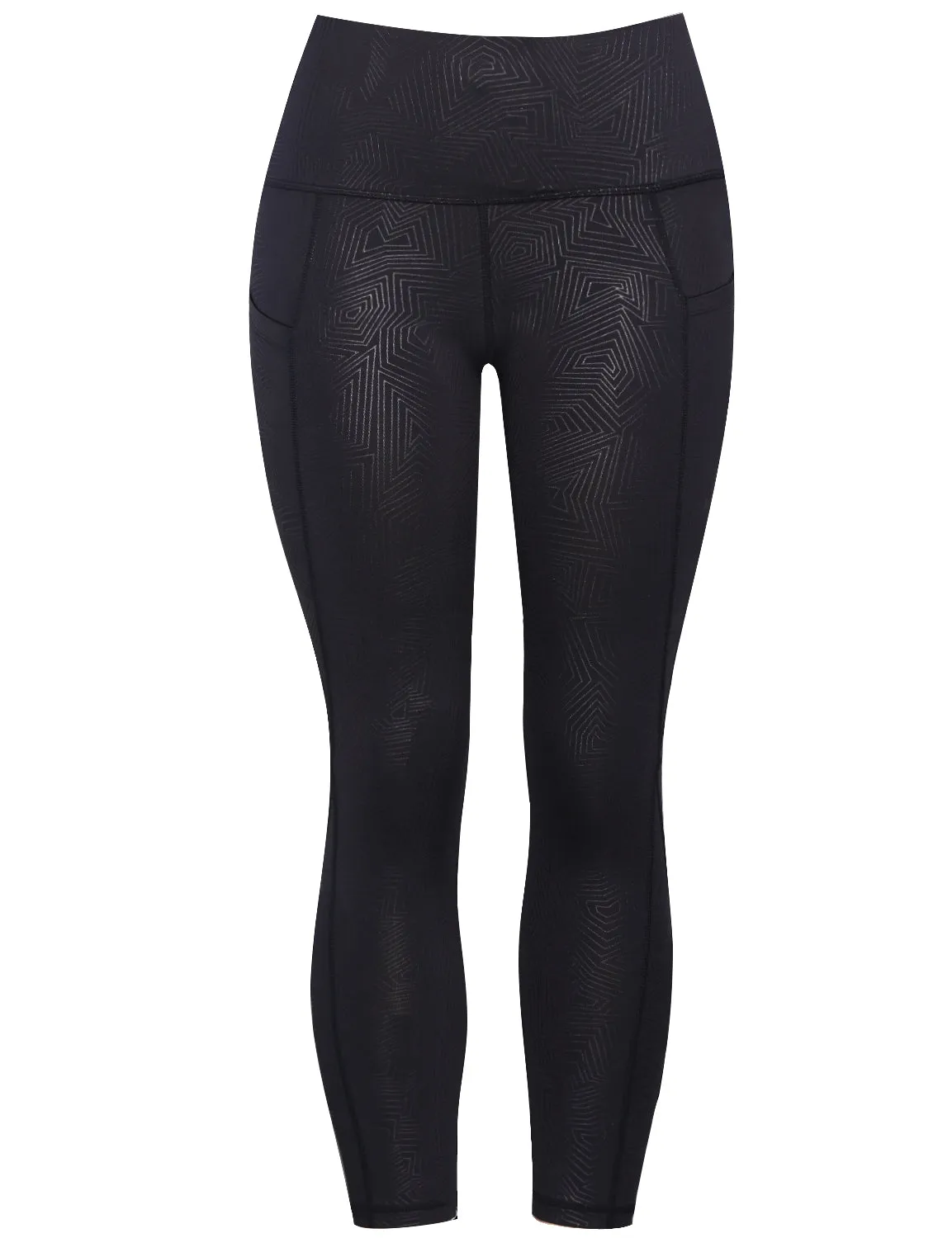 22" inseam 3D Printed Plus Size Pants MAZE_Plus Size