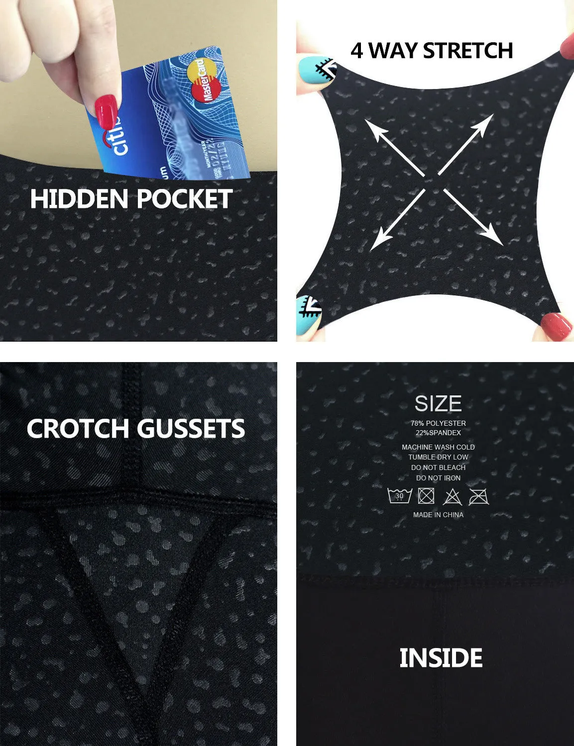 26" inseam 3D Printed Plus Size Pants LEOPARD_Plus Size