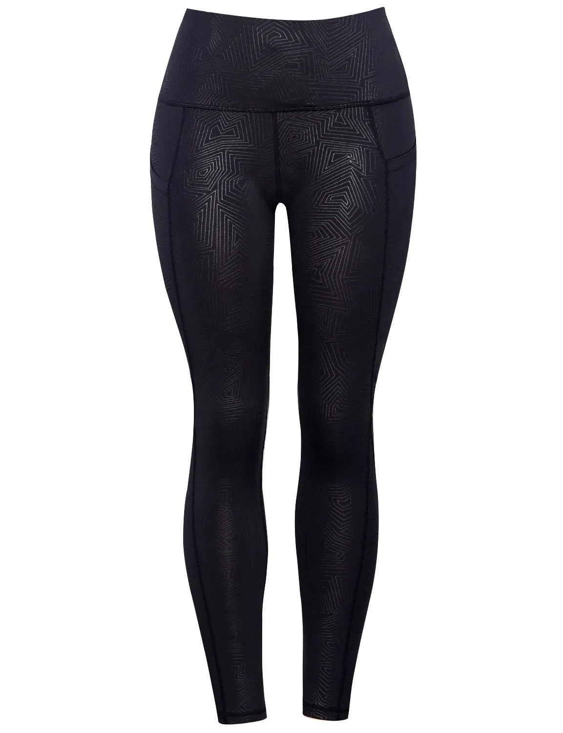 26" inseam 3D Printed yogastudio Pants MAZE_yogastudio