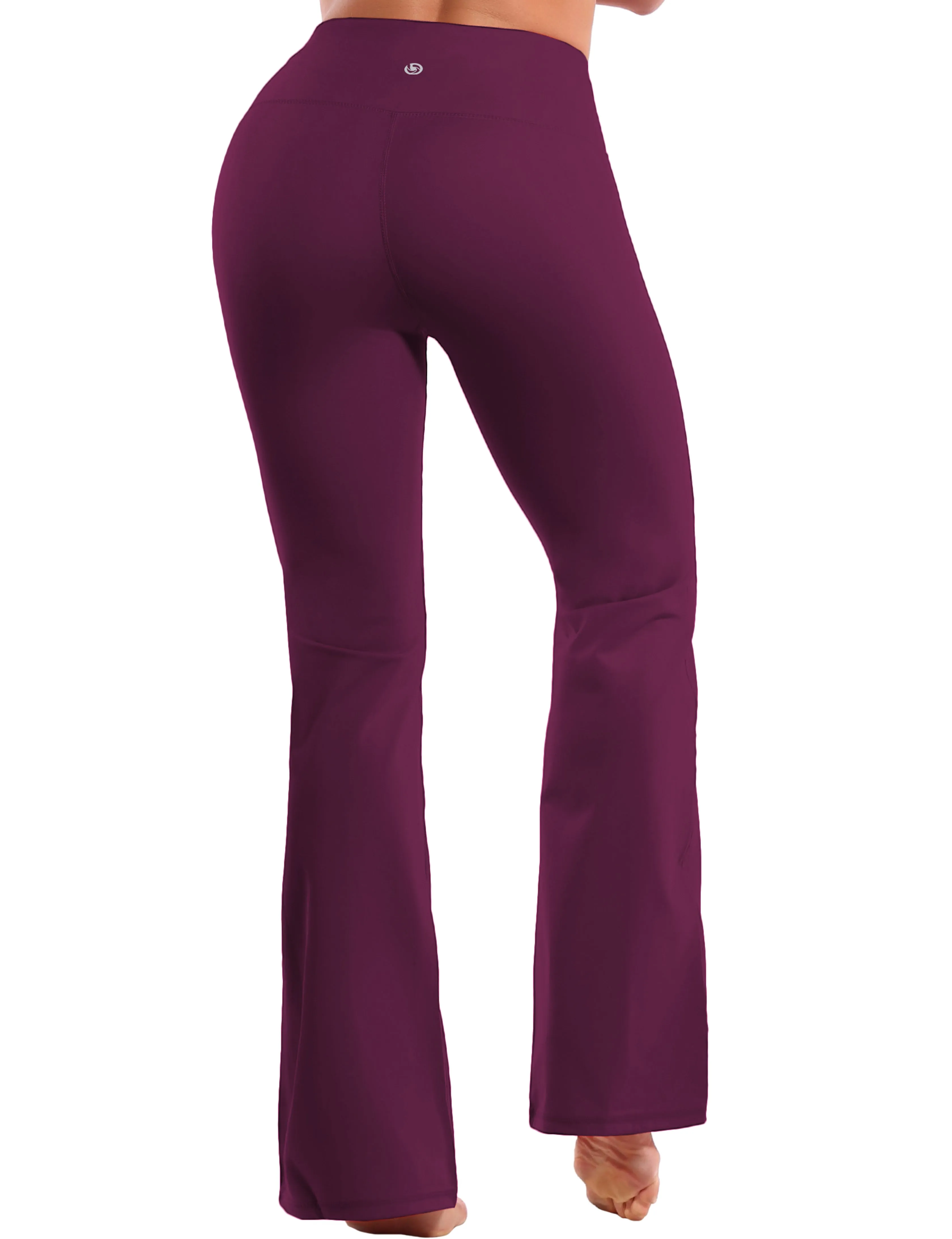 29" 31" 33" 35" 37" High Waist Bootcut Leggings Grapevine_Jogging