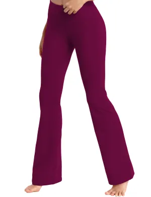 29" 31" 33" 35" 37" High Waist Bootcut Leggings Grapevine_Jogging