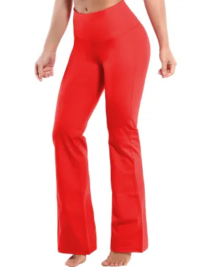29" 31" 33" 35" 37" High Waist Bootcut Leggings Leggings Scarlet_yogastudio