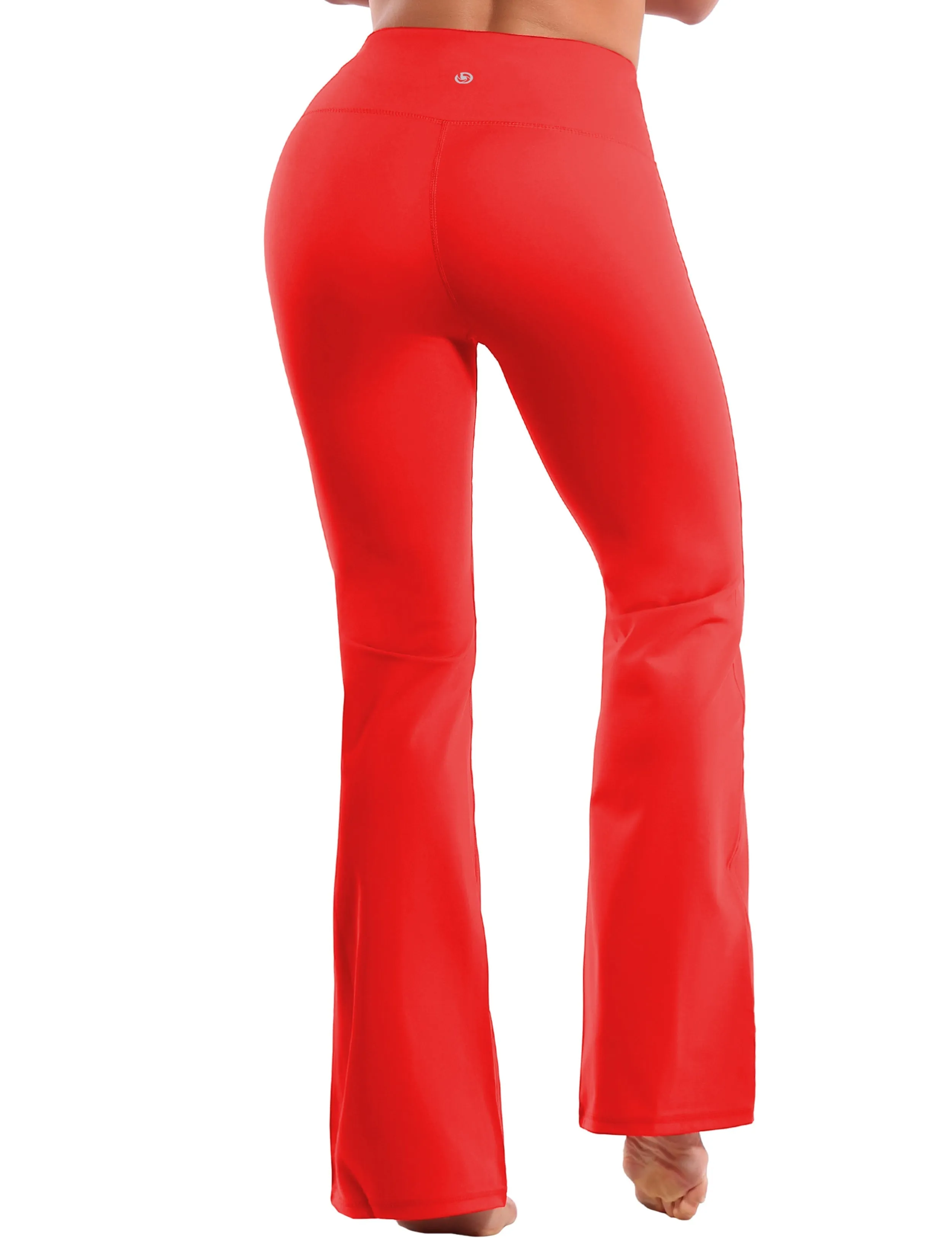 29" 31" 33" 35" 37" High Waist Bootcut Leggings Leggings Scarlet_yogastudio