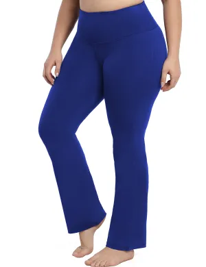 29" 31" 33" 35" 37" High Waist Bootcut Leggings Navy_yogastudio
