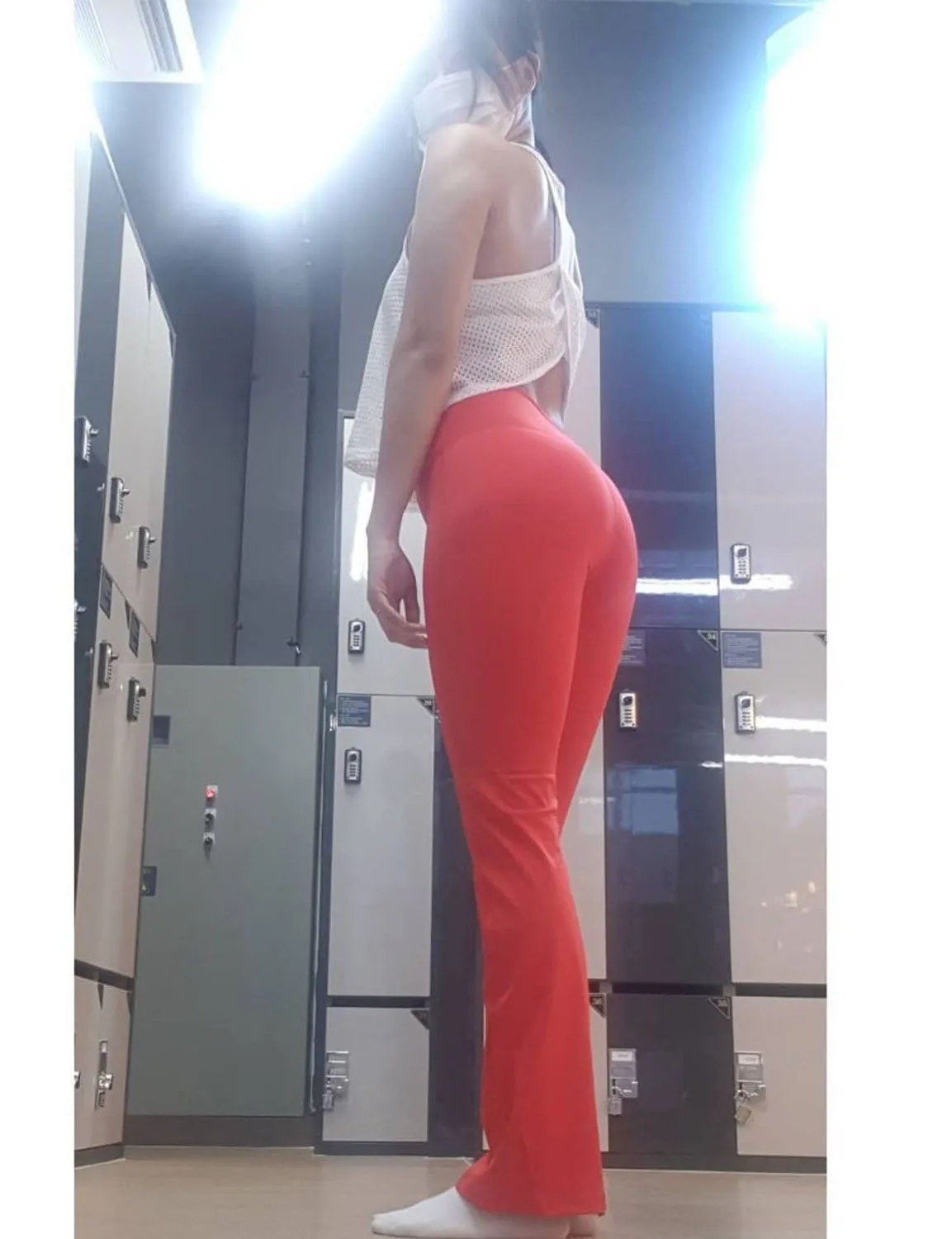 29" 31" 33" 35" 37" High Waist Bootcut Leggings Scarlet ins_Golf