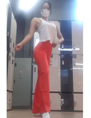 29" 31" 33" 35" 37" High Waist Bootcut Leggings Scarlet ins_Golf