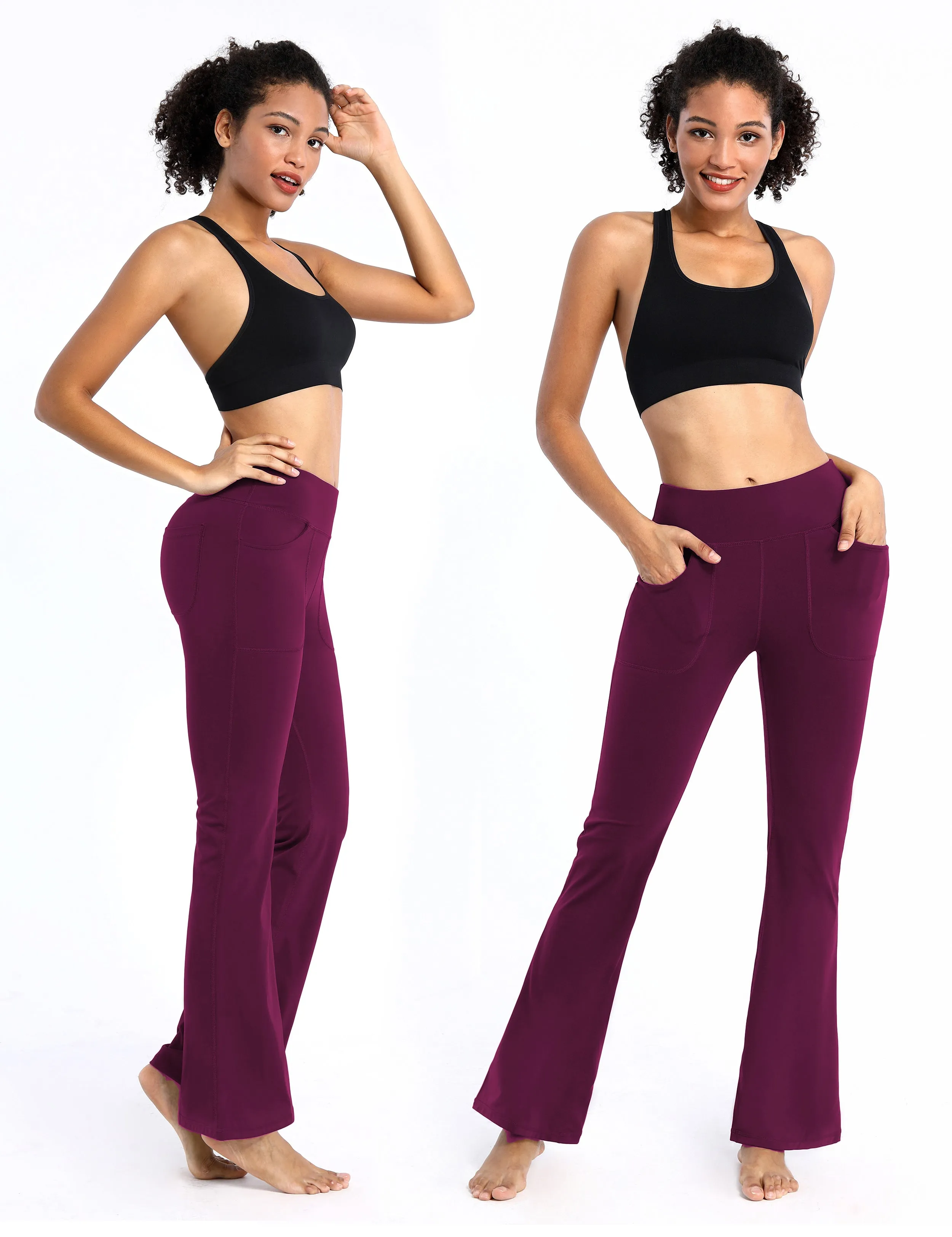 29" 31" 33" 35" Bootcut Leggings with Pockets grapevine_Jogging