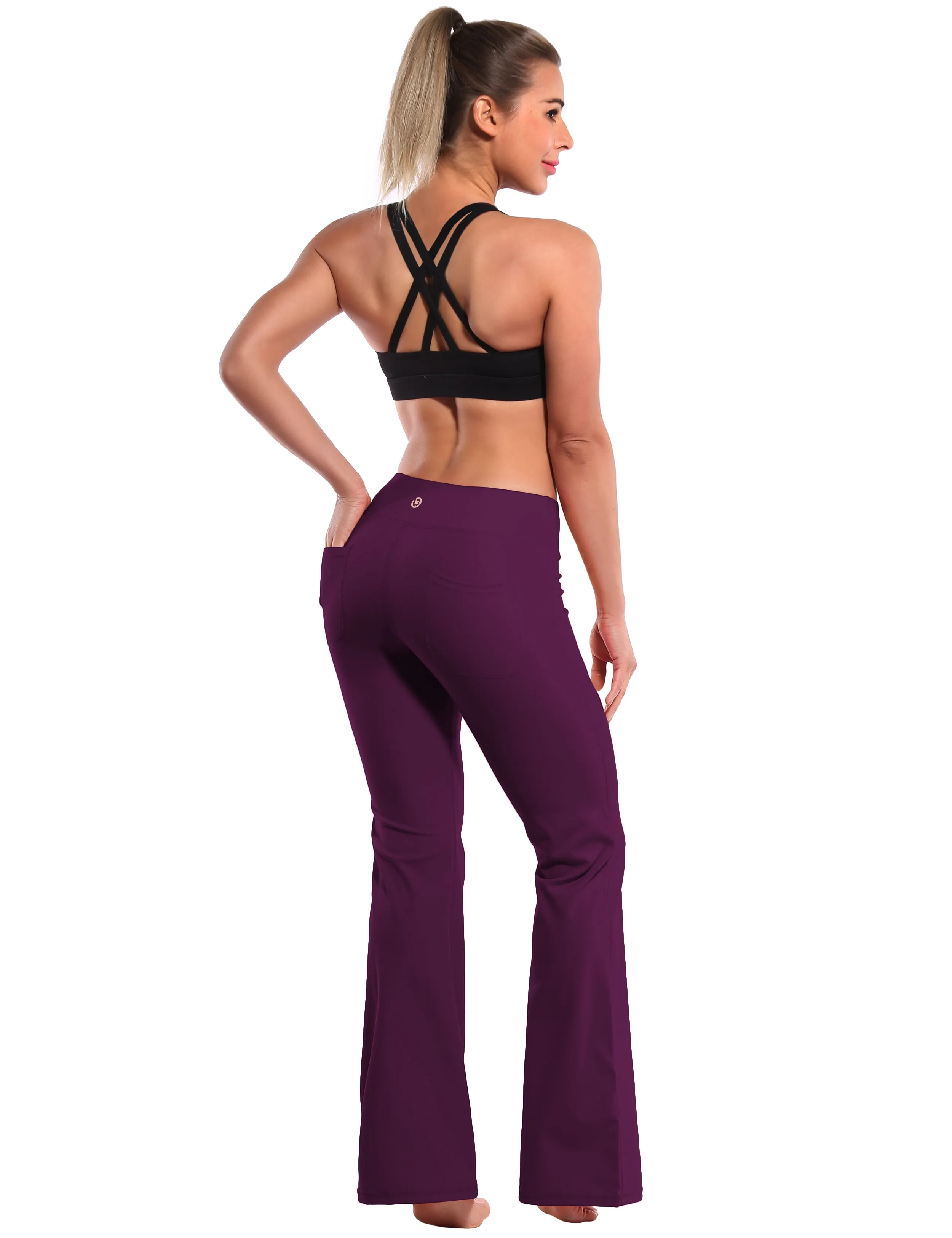 29" 31" 33" 35" Bootcut Leggings with Pockets grapevine_Jogging