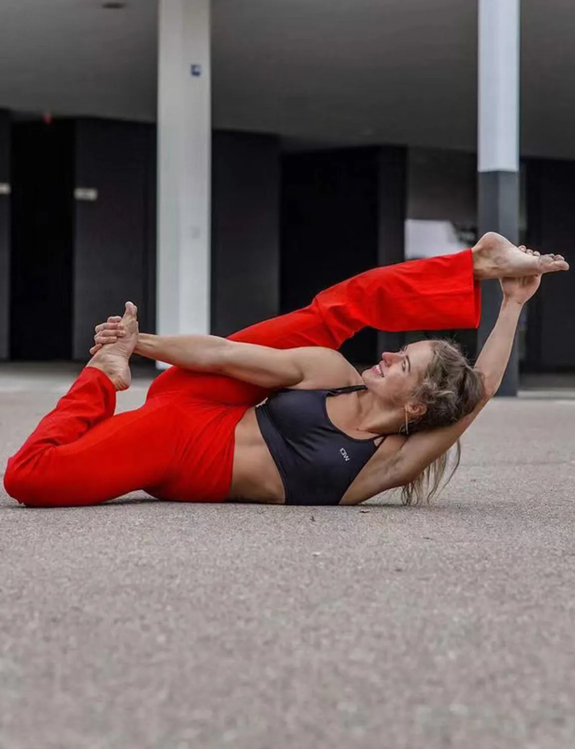 29" 31" 33" 35" Bootcut Leggings with Pockets scarlet ins_yogastudio