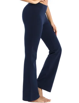 29" 31" 33" 35" Cotton Bootcut Leggings darknavy_Jogging