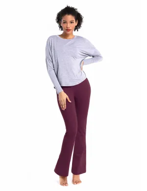 29" 31" 33" 35" Cotton Nylon Bootcut Leggings grapevine_Tall Size