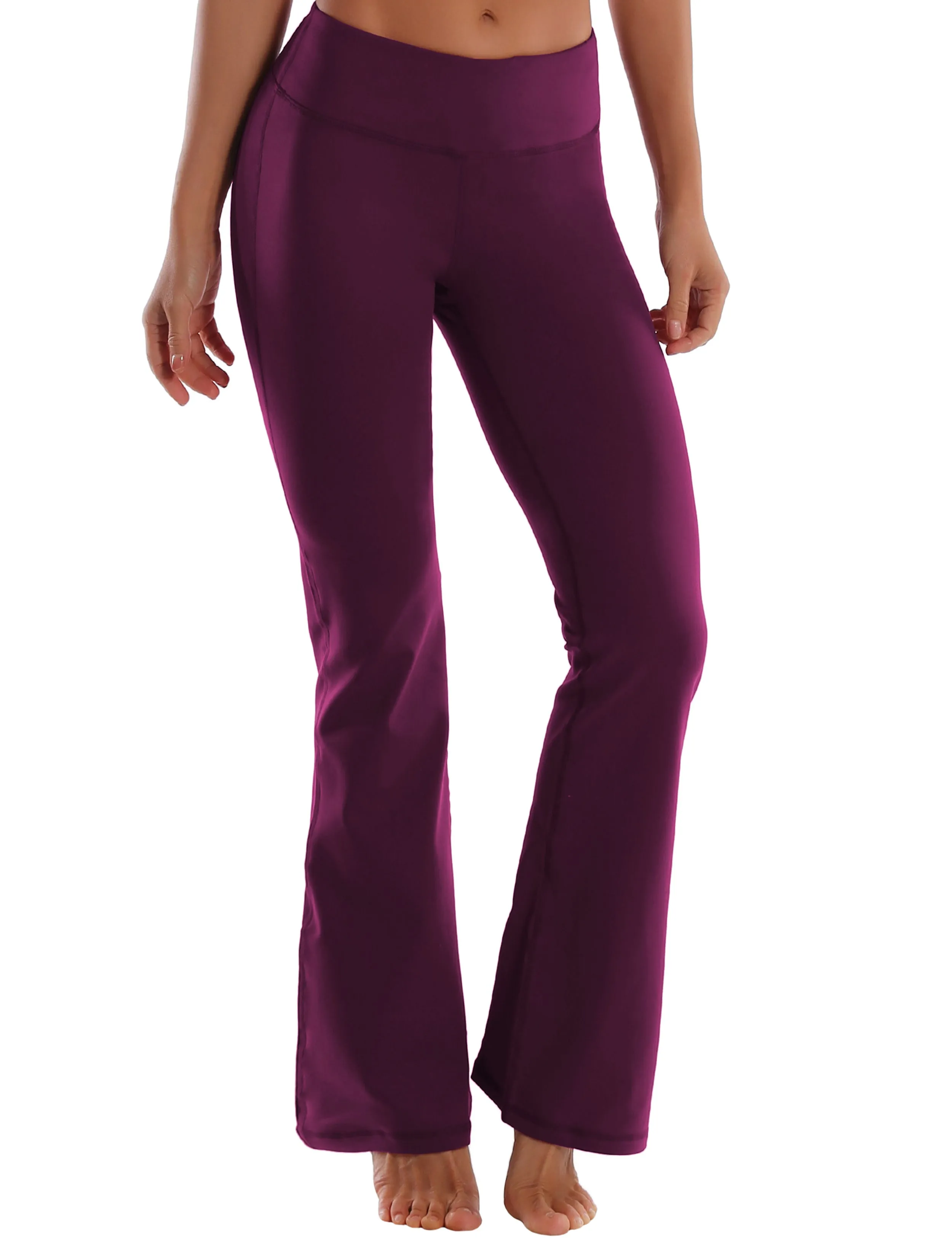 29" 31" 33" 35" Cotton Nylon Bootcut Leggings grapevine_Tall Size