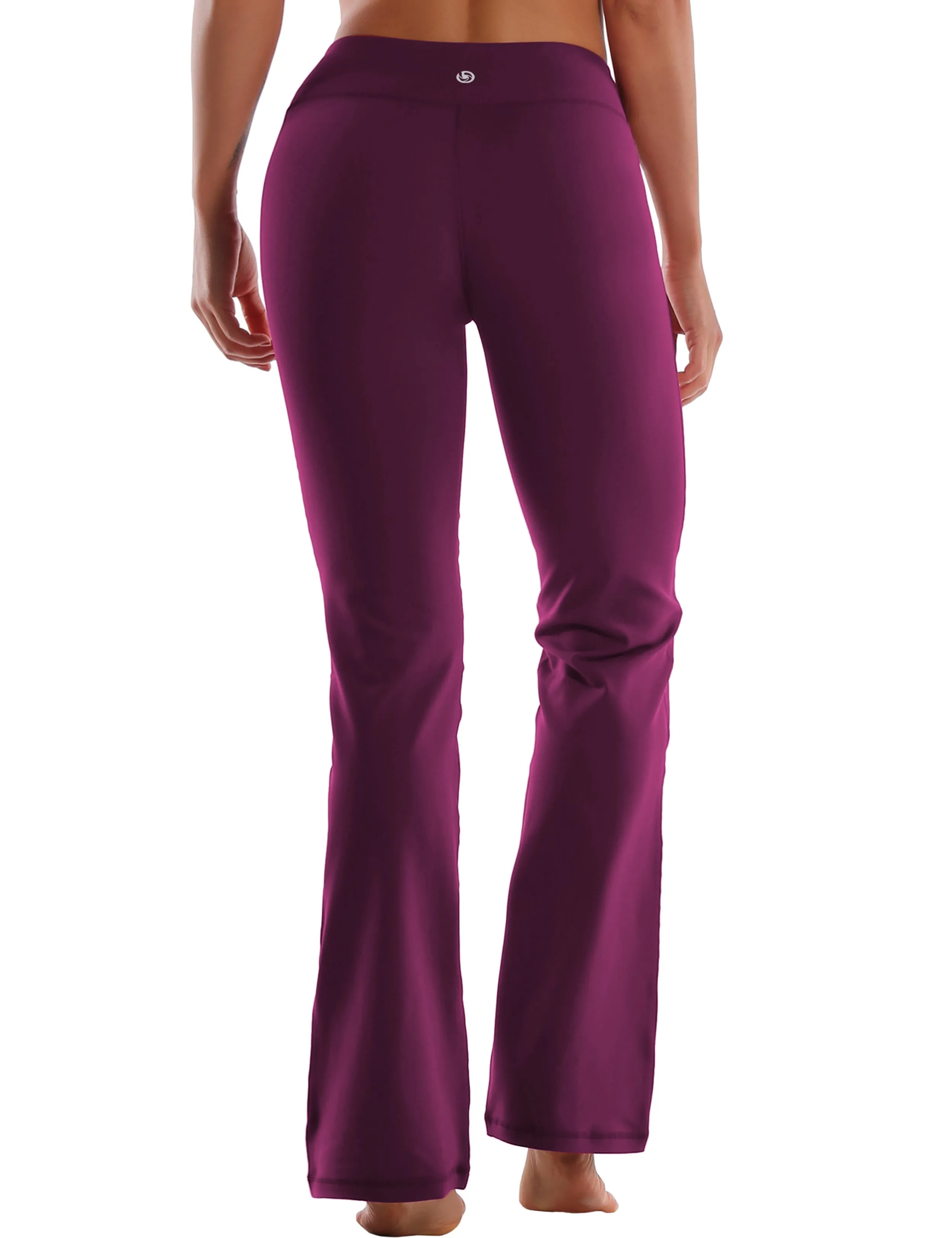 29" 31" 33" 35" Cotton Nylon Bootcut Leggings grapevine_Tall Size