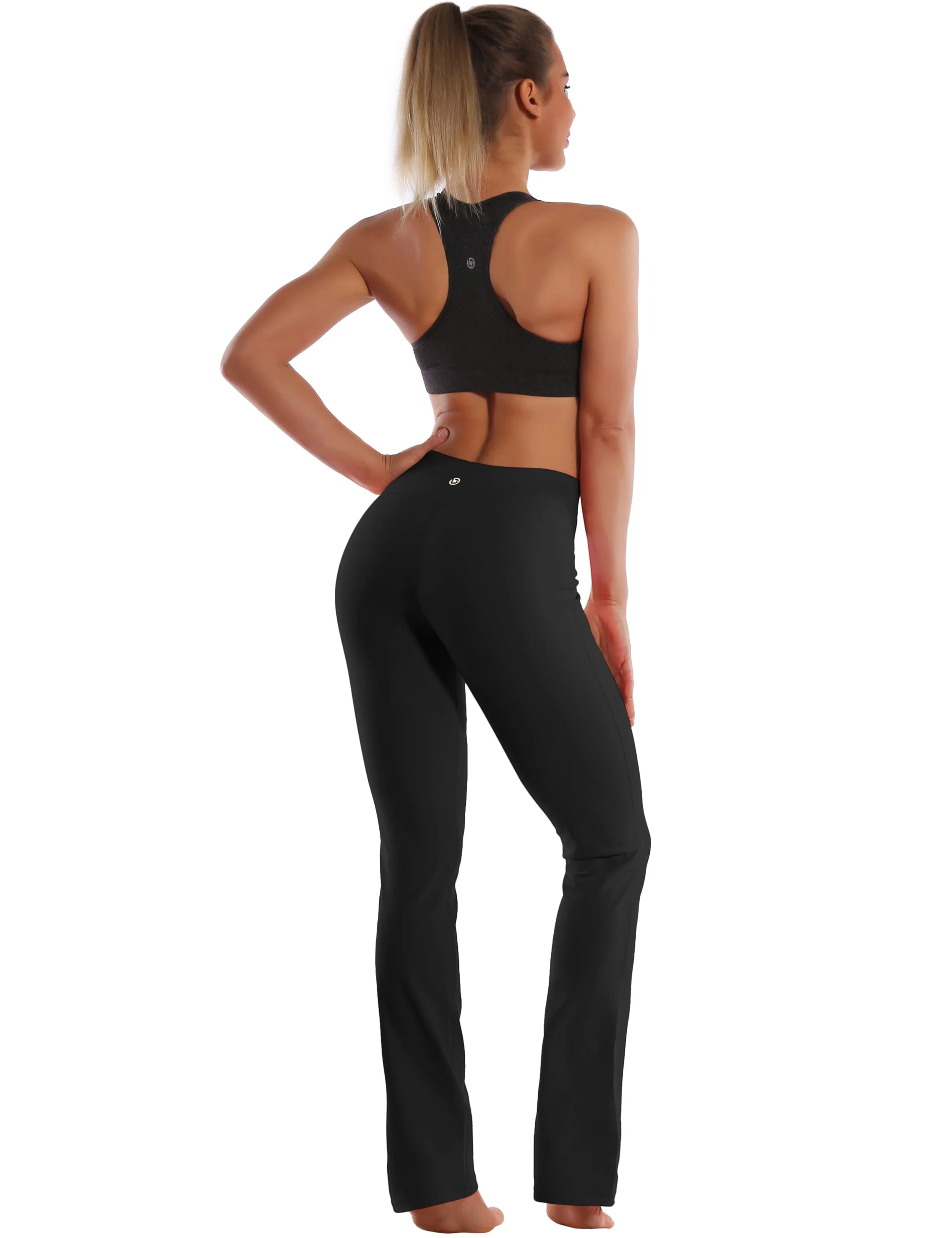 29" 31" 33" 35" Straight Leg Leggings black ins_Plus Size