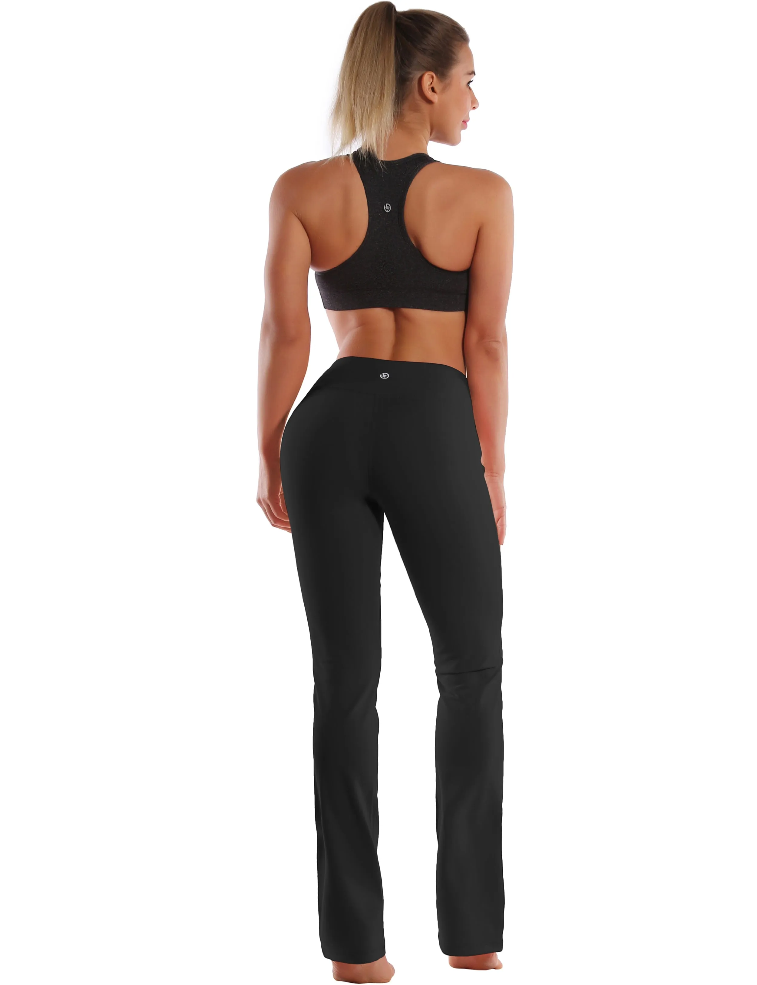 29" 31" 33" 35" Straight Leg Leggings black ins_Plus Size