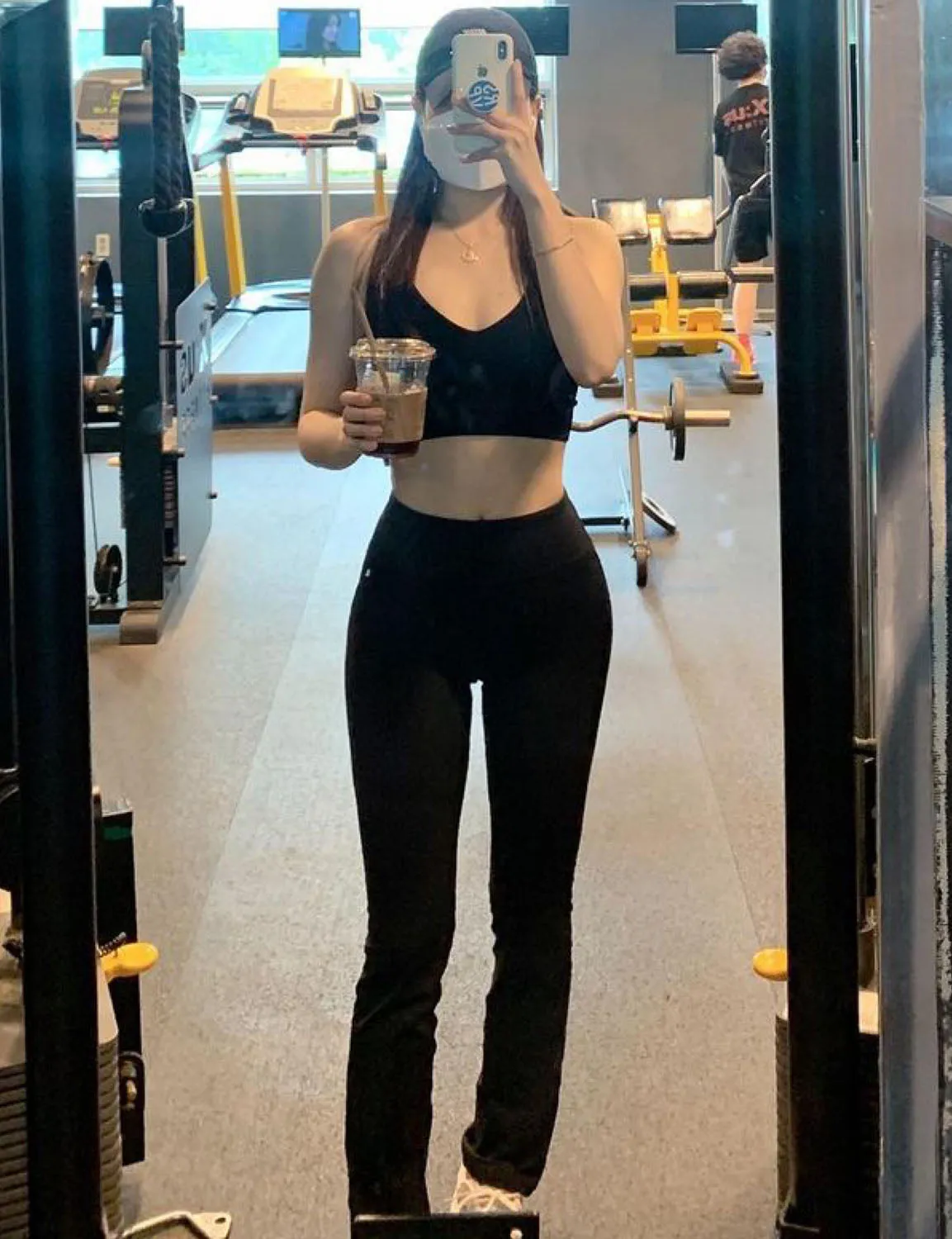 29" 31" 33" 35" Straight Leg Leggings black ins_Plus Size