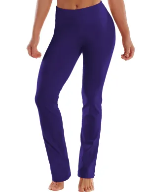 29" 31" 33" 35" Straight Leg Leggings darkpurple_yogastudio