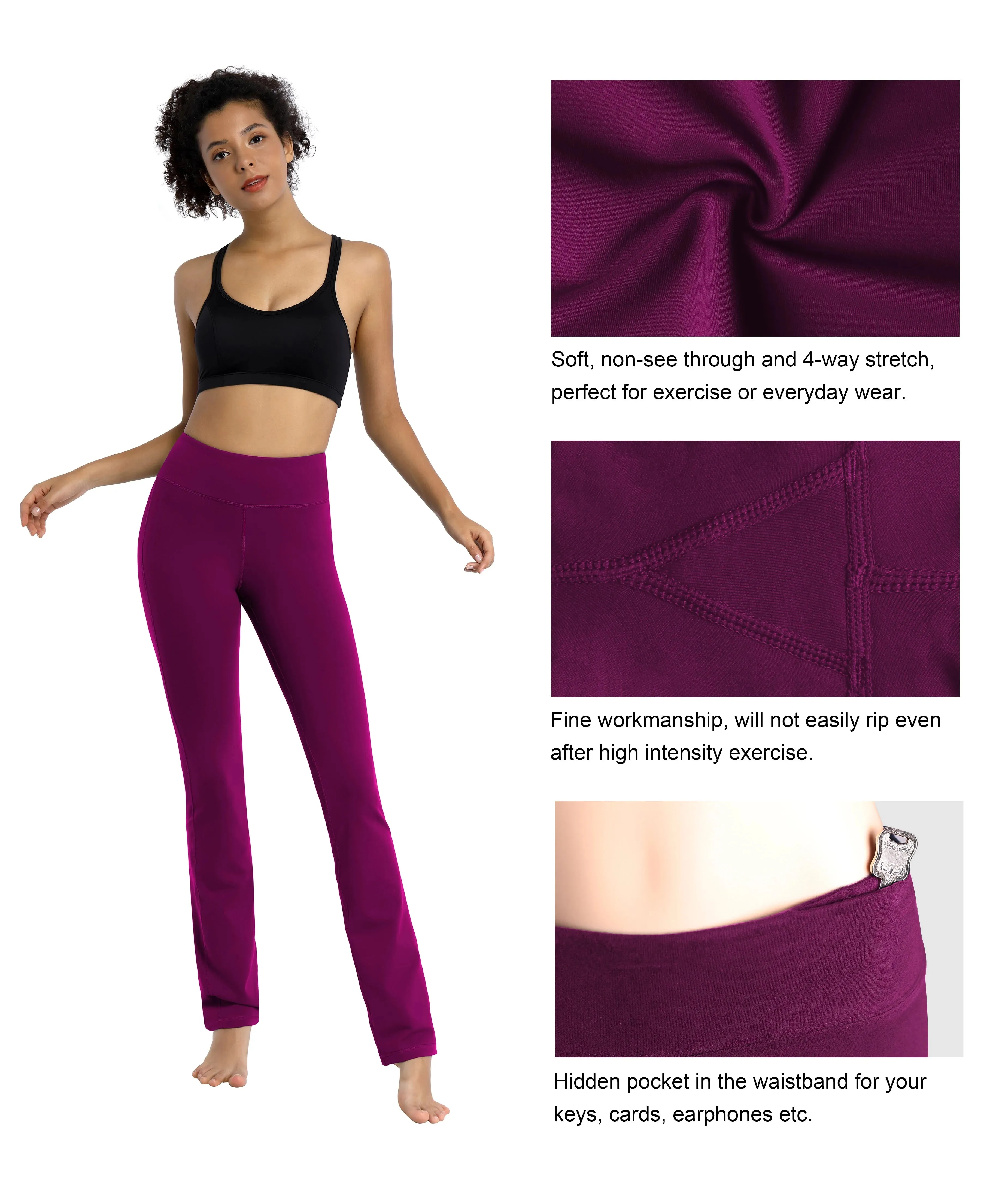 29" 31" 33" 35" Straight Leg Leggings grapevine_yogastudio