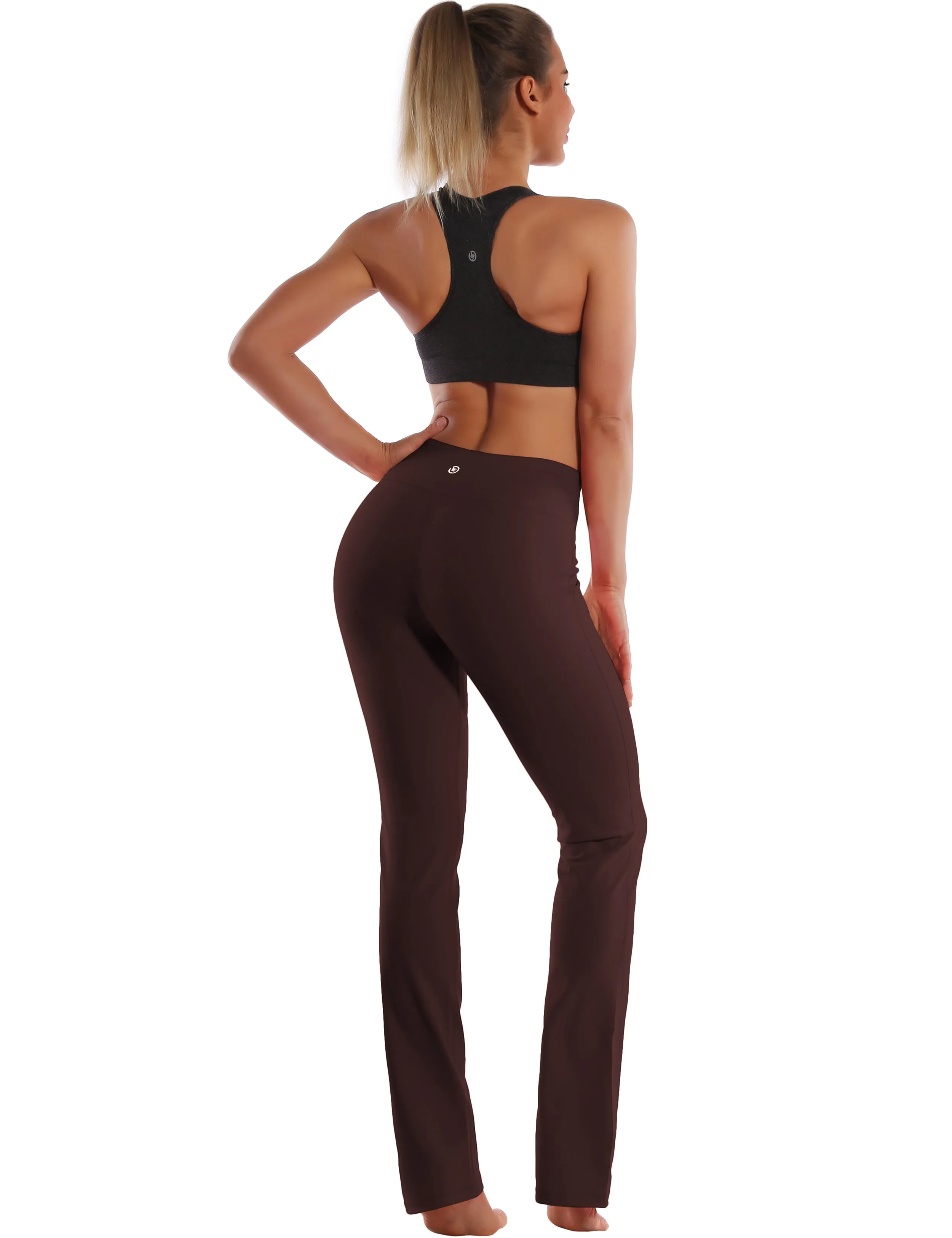 29" 31" 33" 35" Straight Leg Leggings mahoganymaroon_Jogging