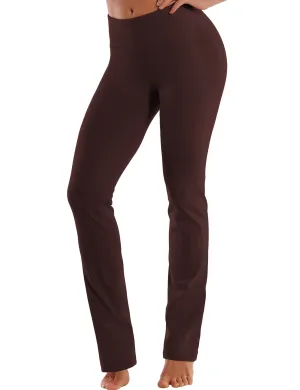 29" 31" 33" 35" Straight Leg Leggings mahoganymaroon_Jogging