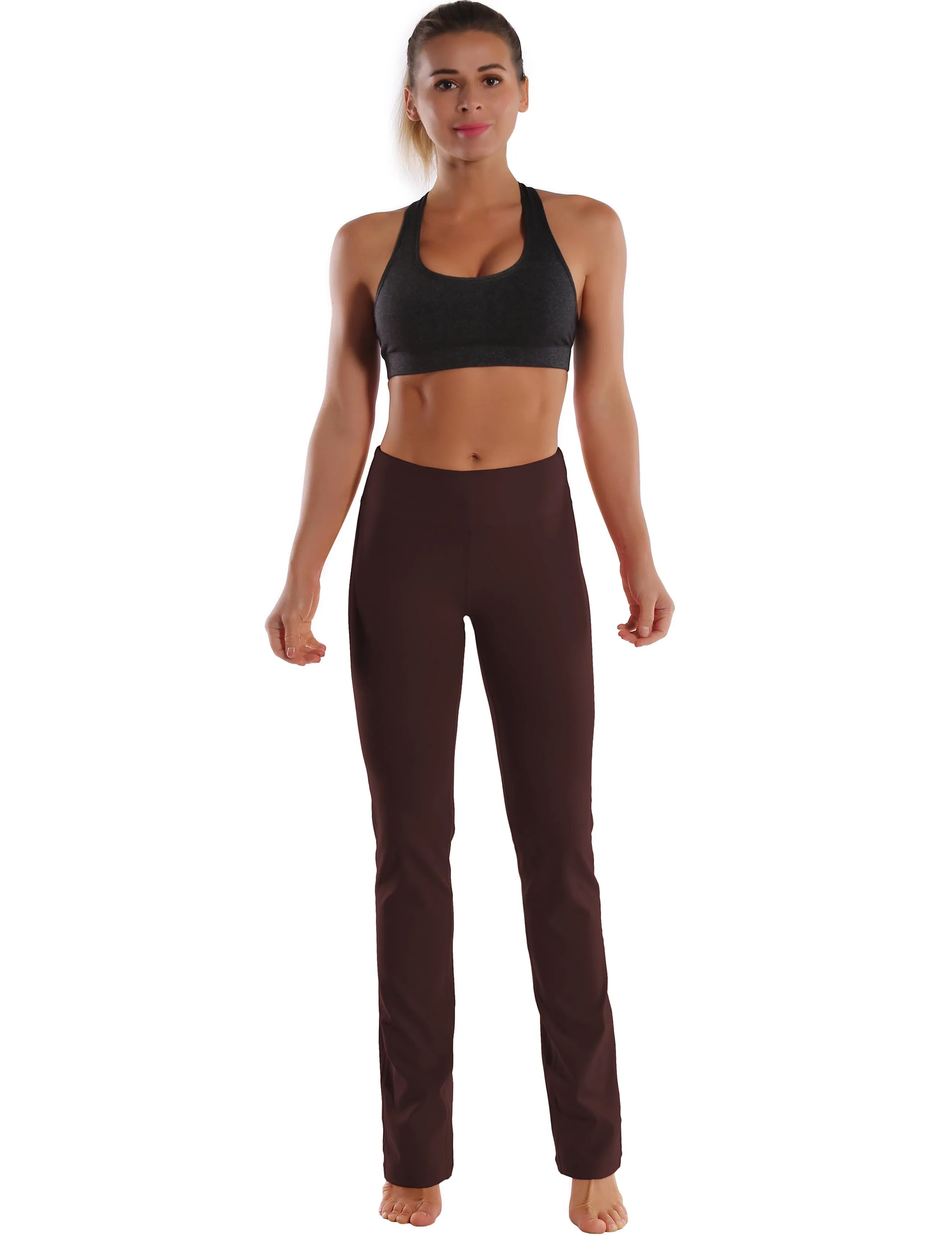 29" 31" 33" 35" Straight Leg Leggings mahoganymaroon_Tall Size
