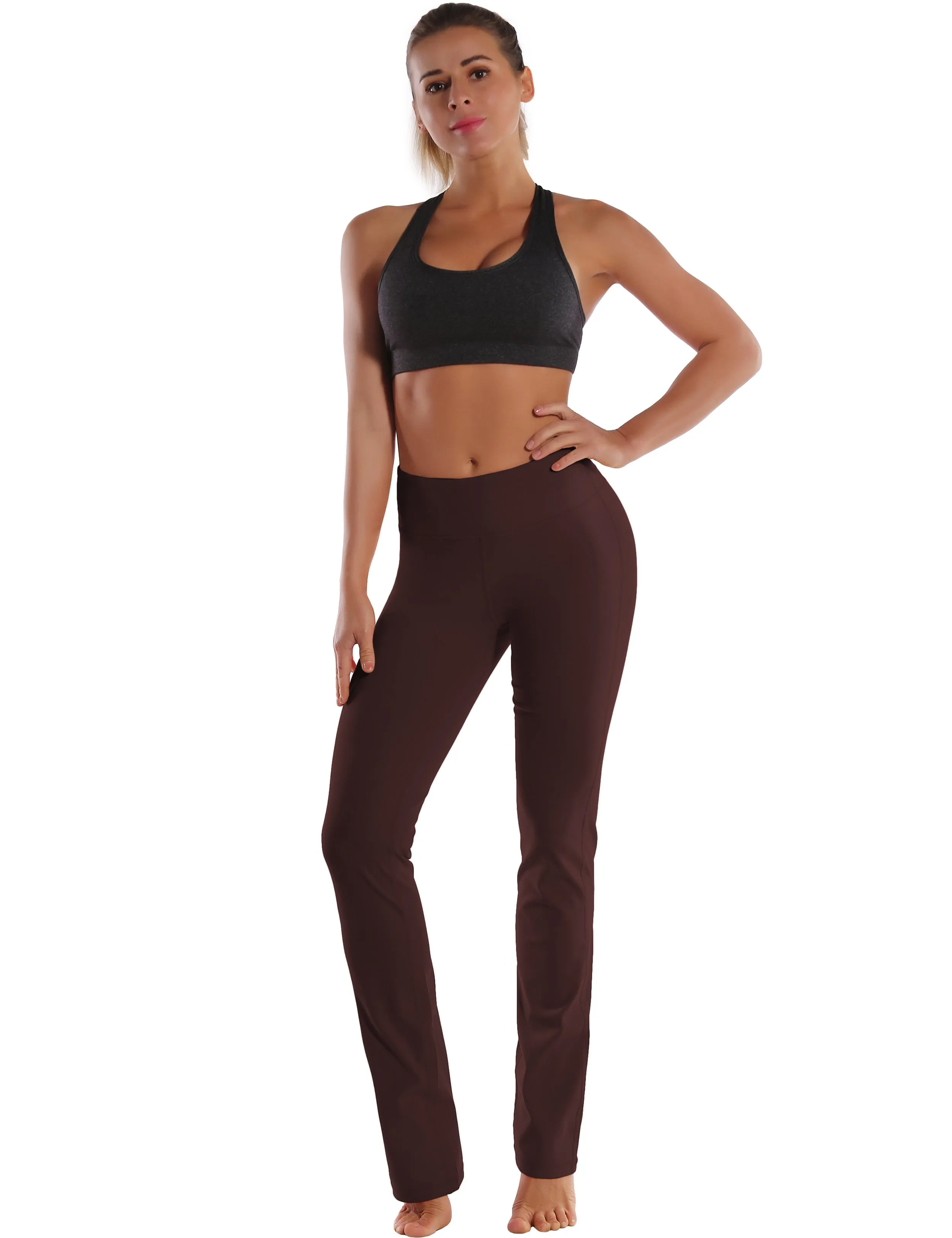 29" 31" 33" 35" Straight Leg Leggings mahoganymaroon_Tall Size