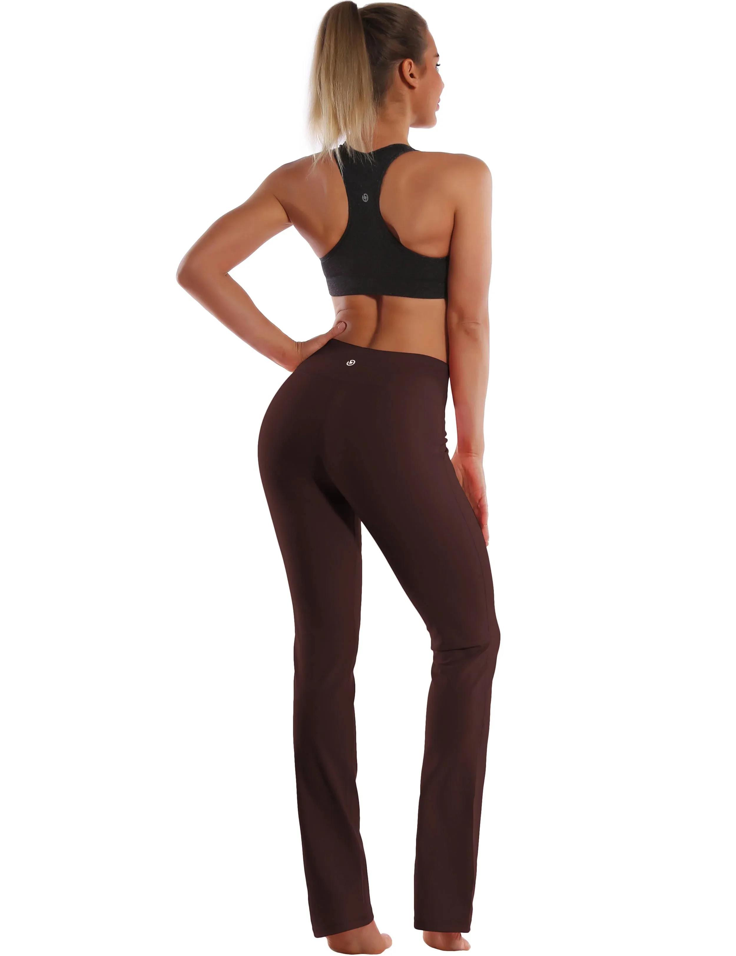 29" 31" 33" 35" Straight Leg Leggings mahoganymaroon_yogastudio