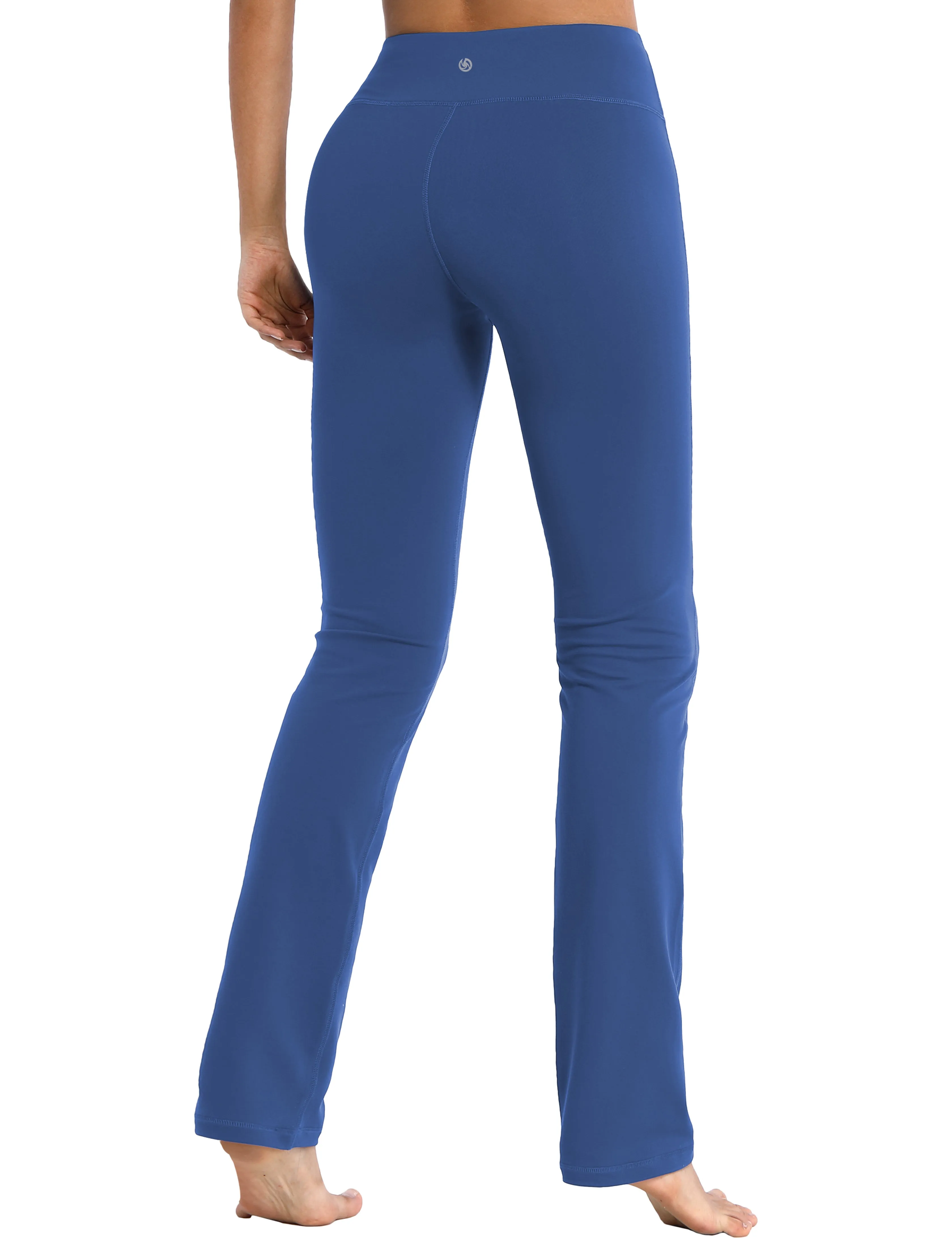 29" 31" 33" 35" Straight Leg Leggings purplishblue_Gym