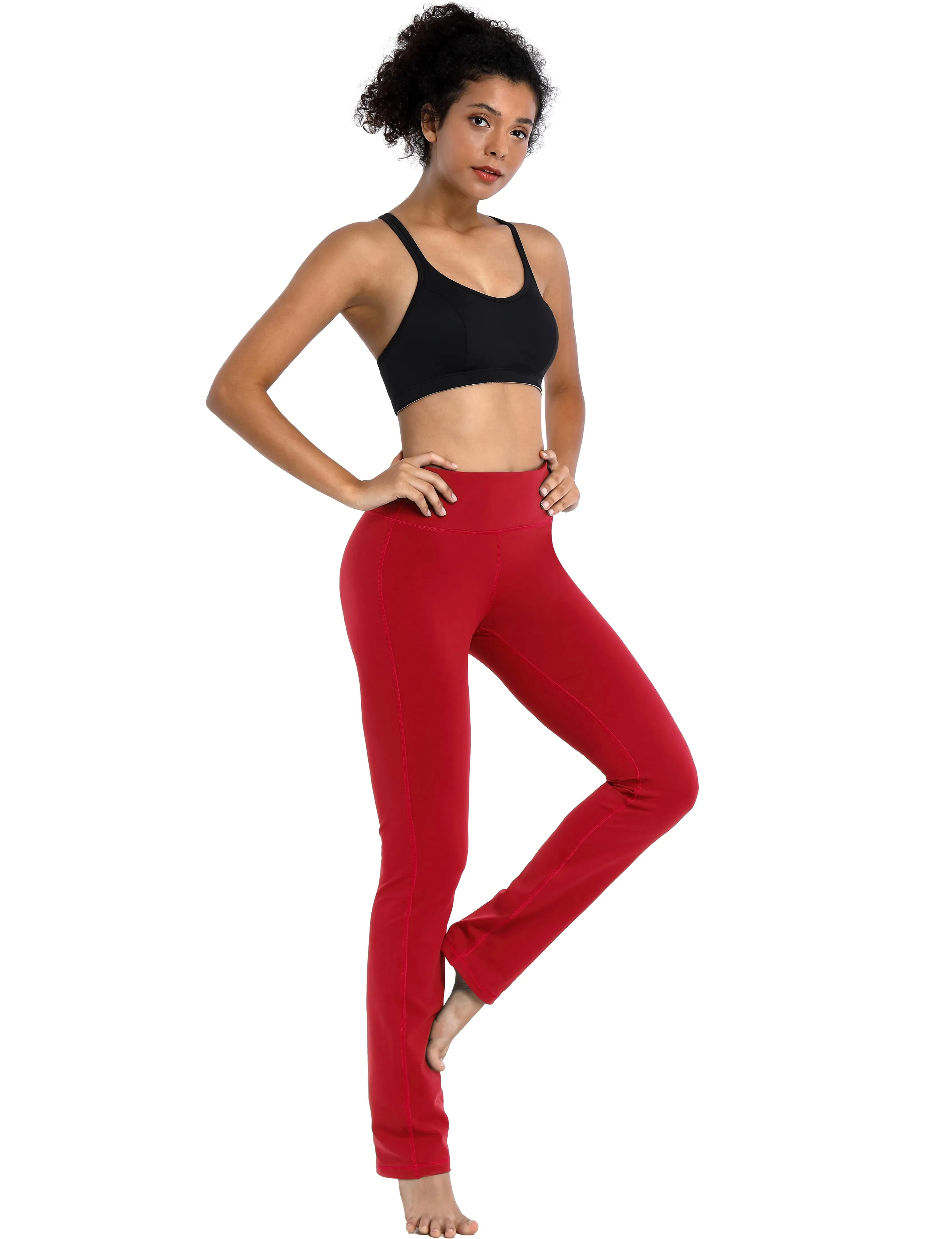 29" 31" 33" 35" Straight Leg Leggings scarlet_yogastudio