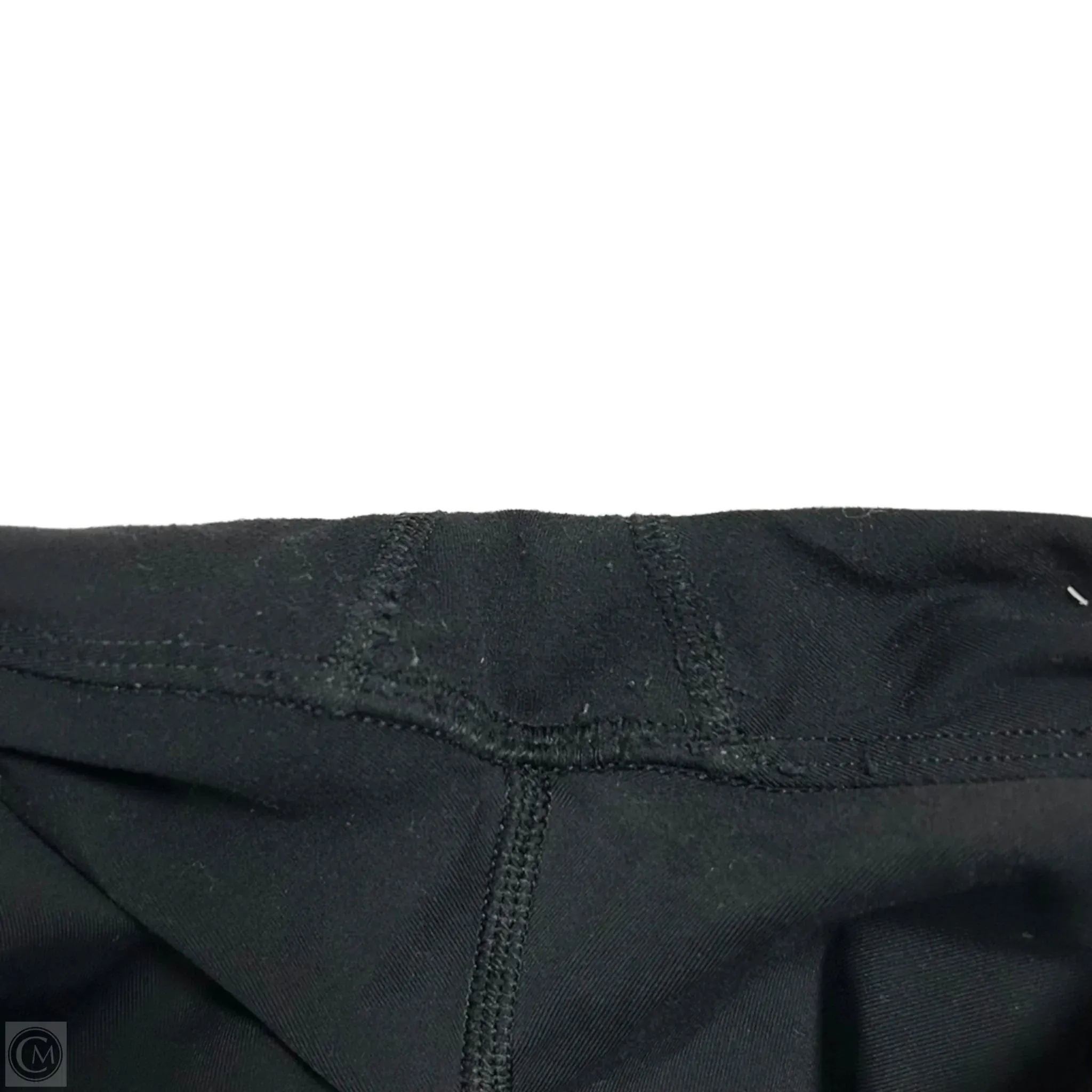 Athletic Leggings By Lululemon In Black & Blue, Size: M