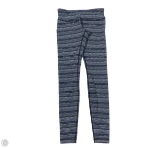 Athletic Leggings By Lululemon In Blue, Size: 8