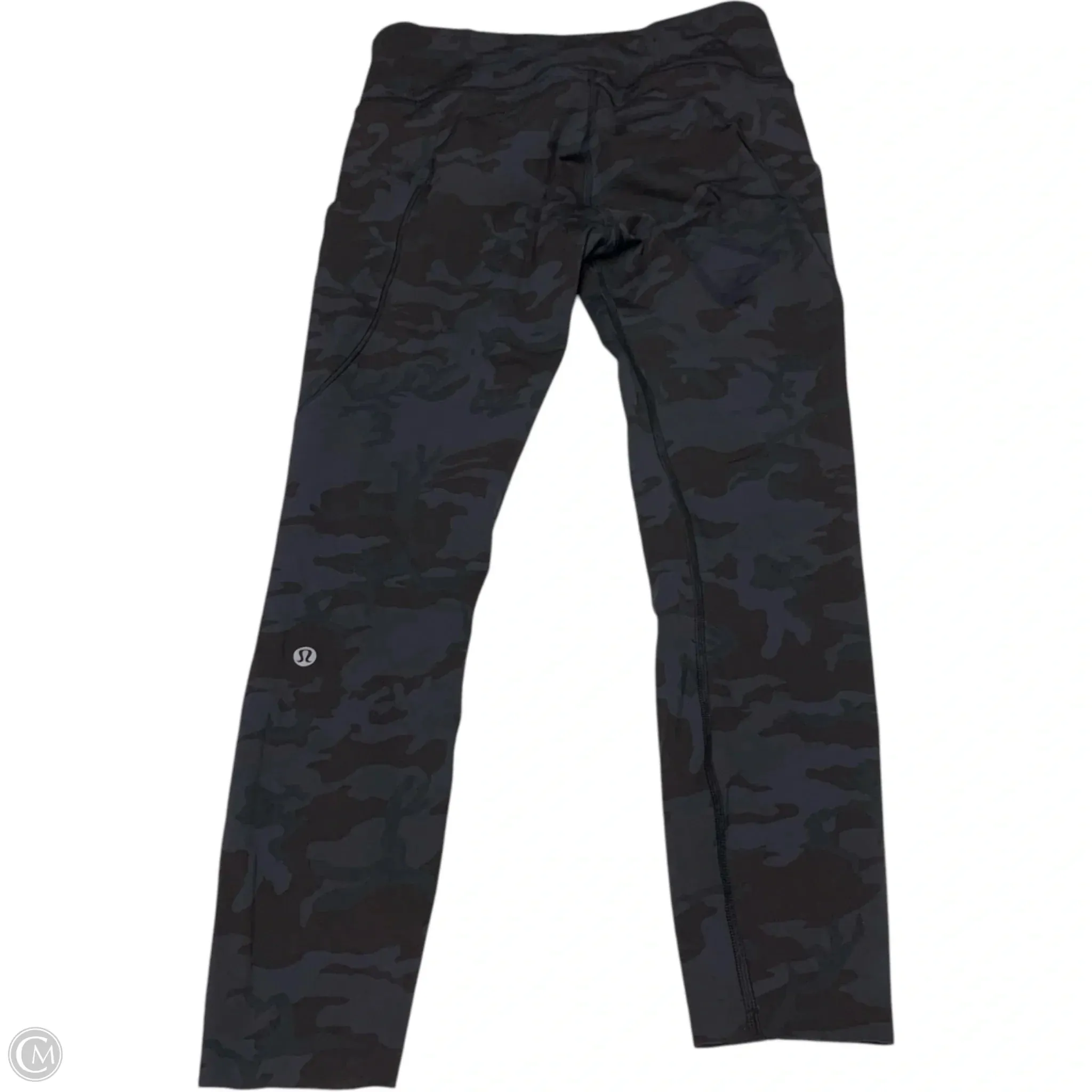 Athletic Leggings By Lululemon In Camouflage Print, Size: M