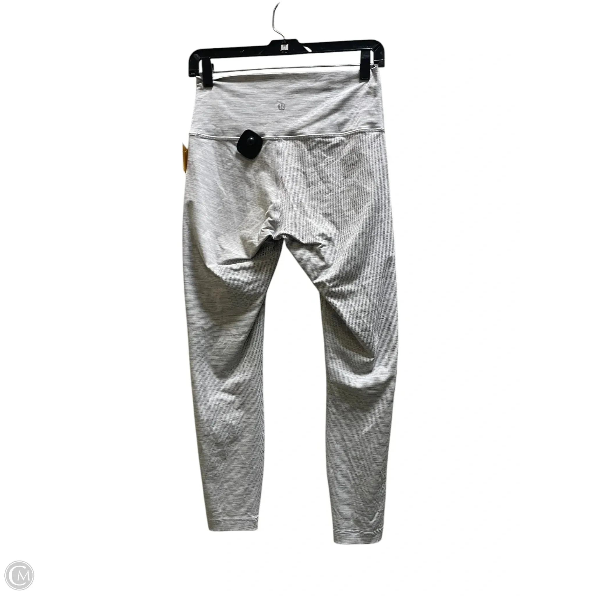 Athletic Leggings By Lululemon In Grey, Size: 8