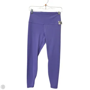 Athletic Leggings By Lululemon In Purple, Size: 8