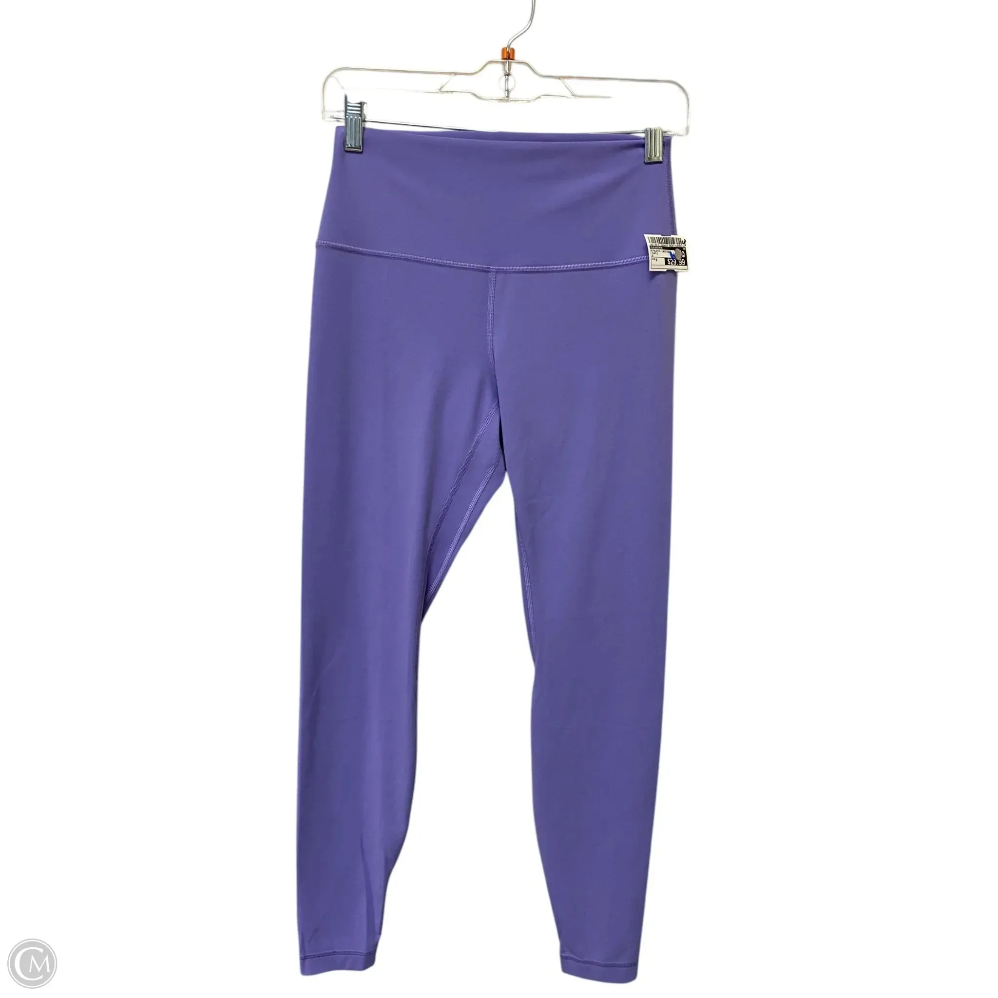 Athletic Leggings By Lululemon In Purple, Size: 8