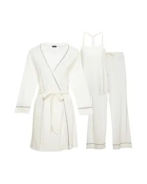 Bella Maternity 3-Piece Pajama Set