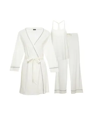 Bella Maternity 3-Piece Pajama Set