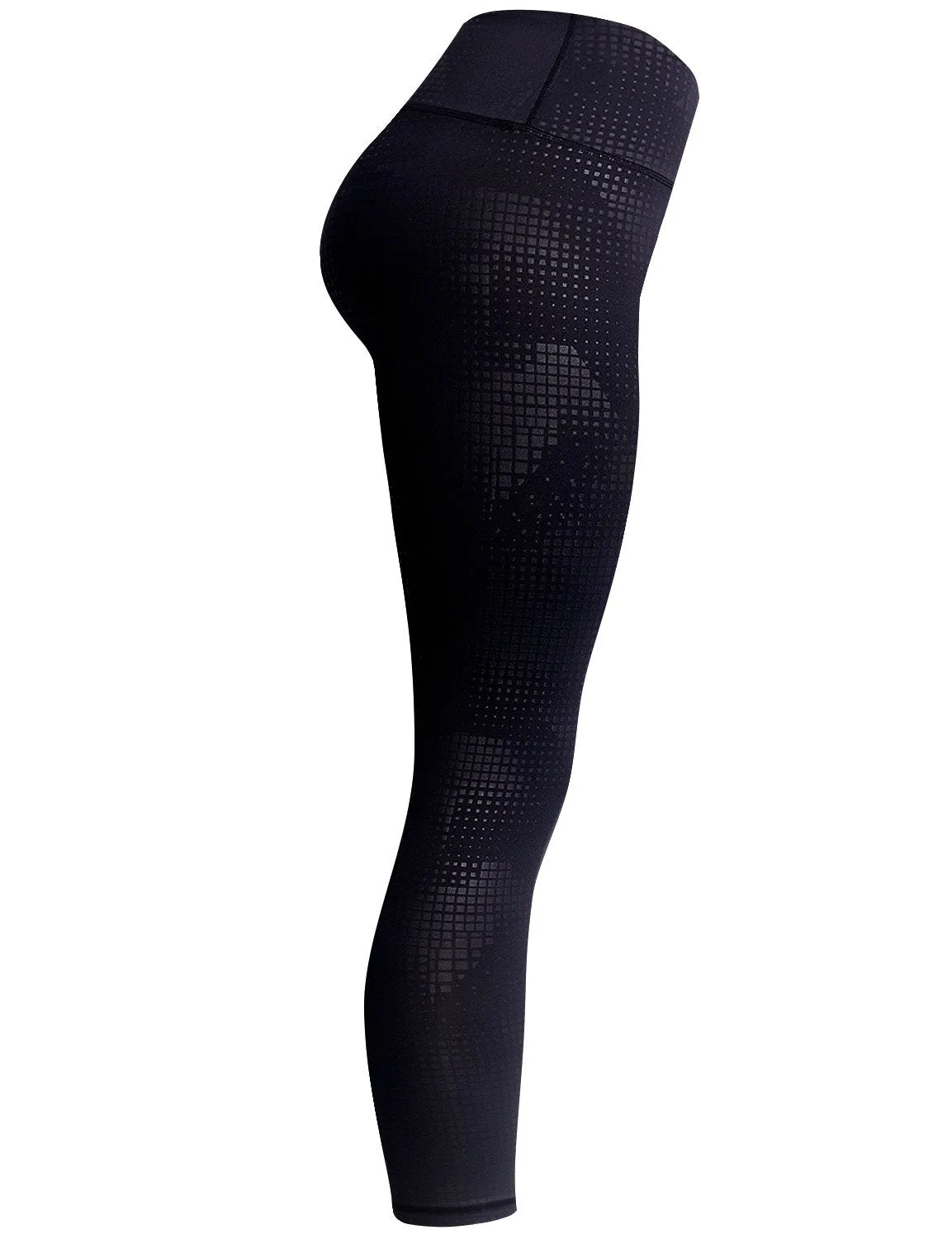 BUBBLELIME 78P/22S Embossed Pattern Plus Size Pants 22" /26" inseam_Plus Size