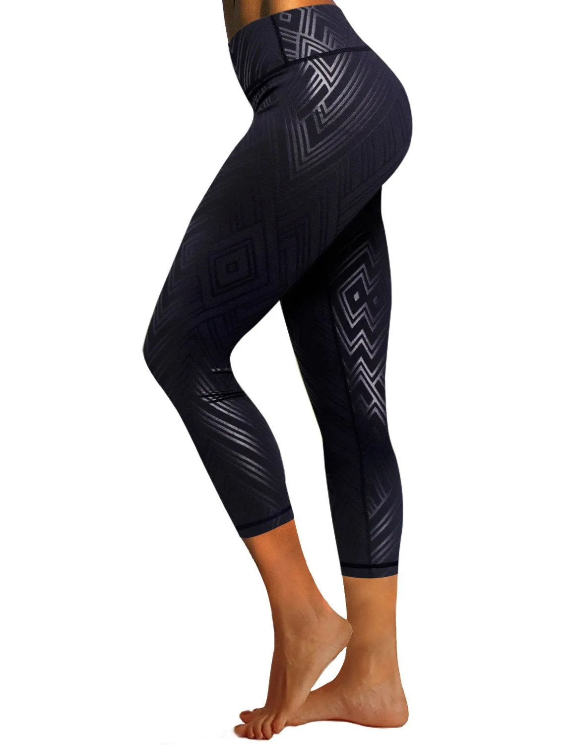 BUBBLELIME 78P/22S Embossed Pattern Plus Size Pants 22" /26" inseam_Plus Size