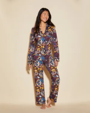 Conjunto De Pijama Con Camisa De Manga Larga Y Pantalones