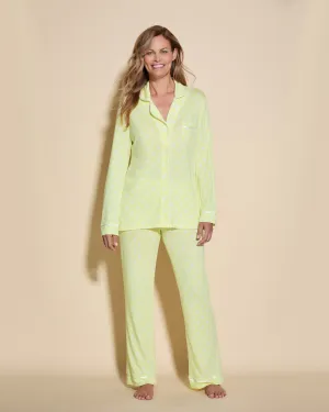 Conjunto De Pijama Con Camisa De Manga Larga Y Pantalones