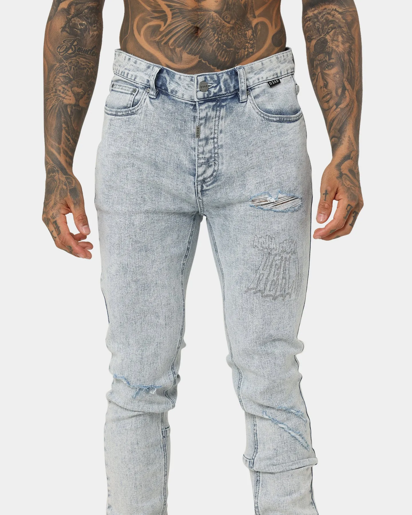 Dead Studios Aloha Destroy Jeans Vintage Indigo