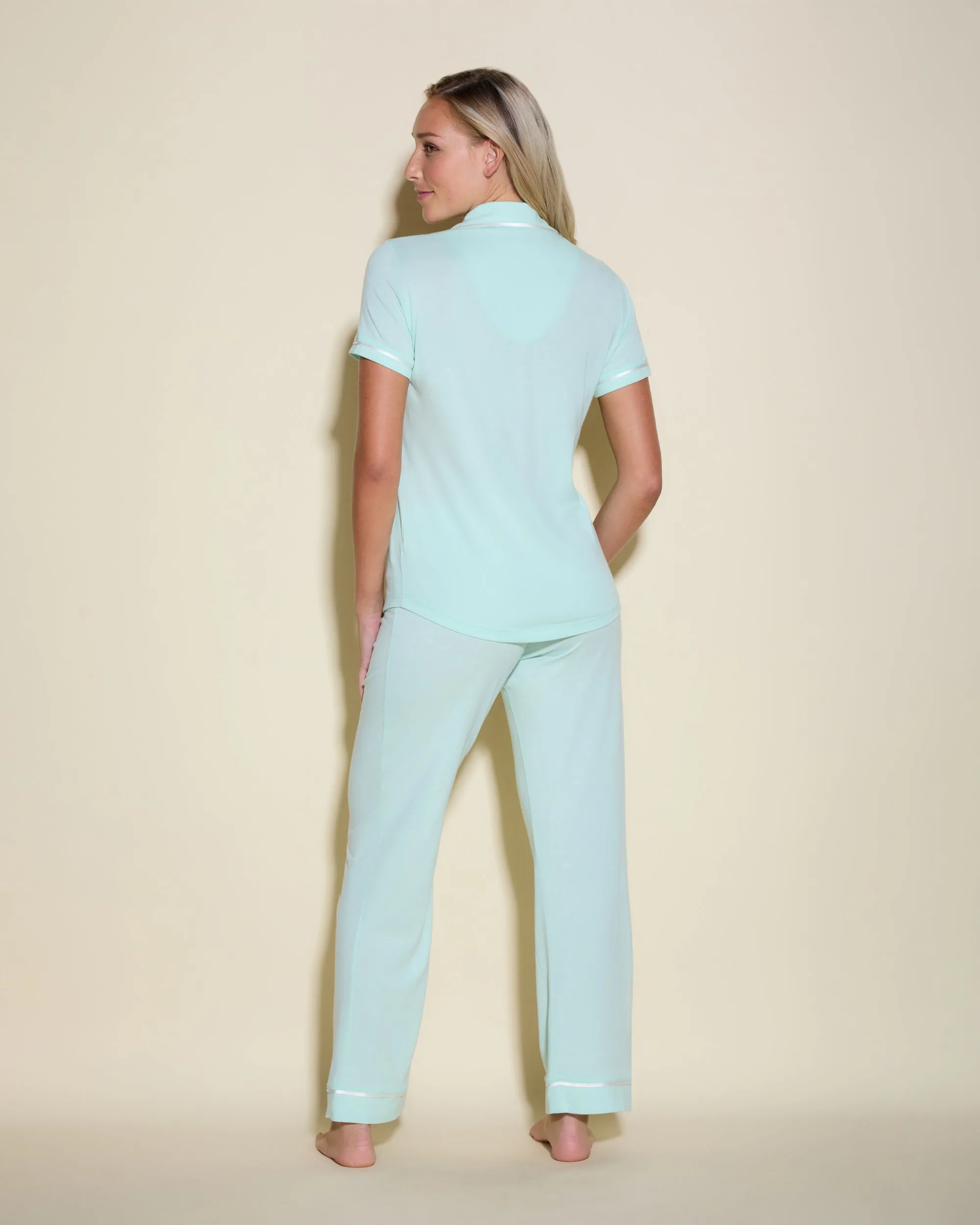 Ensemble Pyjama Haut  À Manches Courtes Et Pantalon