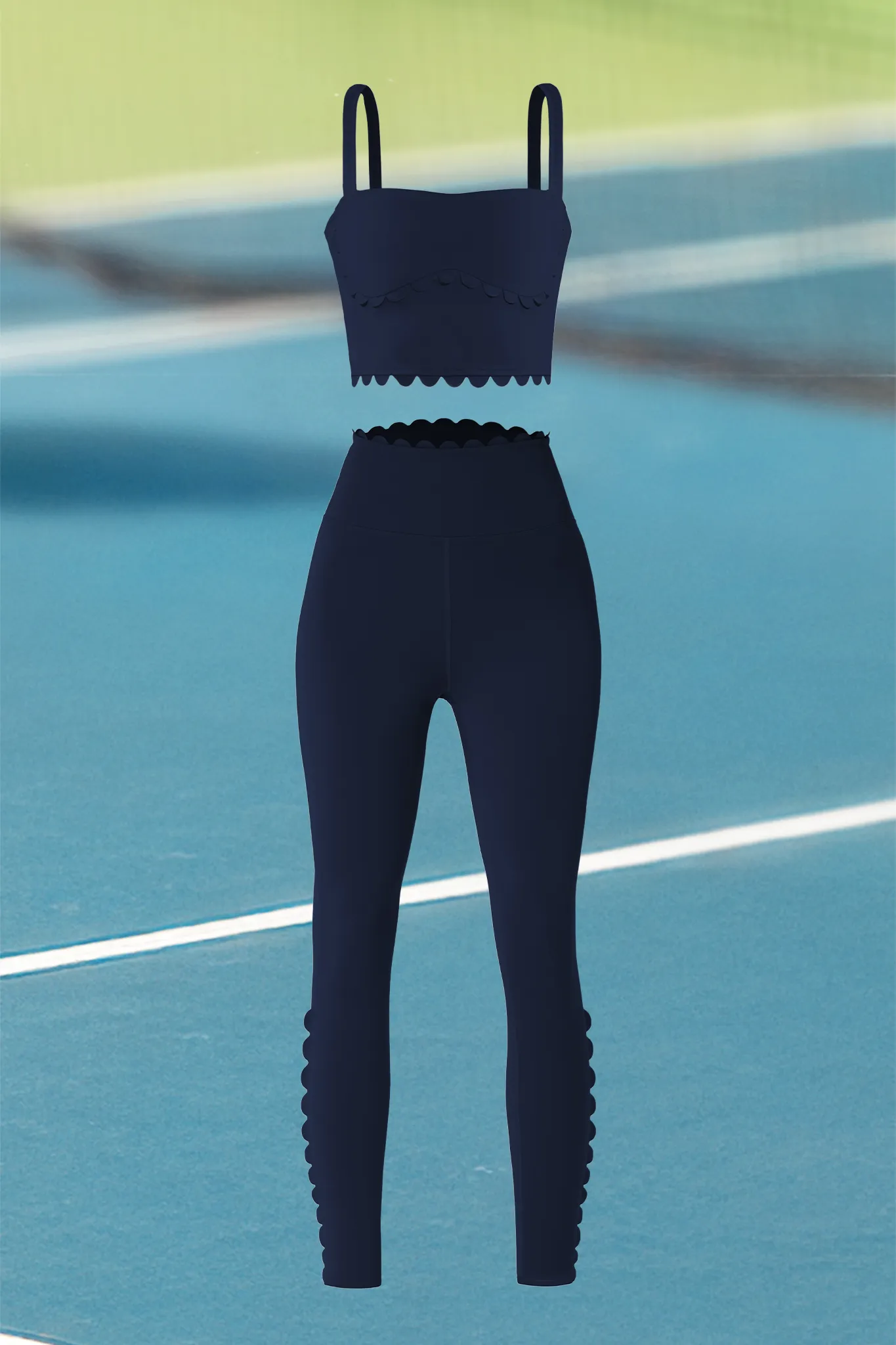 Helena Bra & Minerva Leggings - Navy Blue