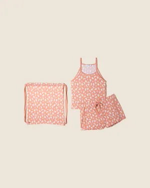 High Neck Tank Top & Short In Bag