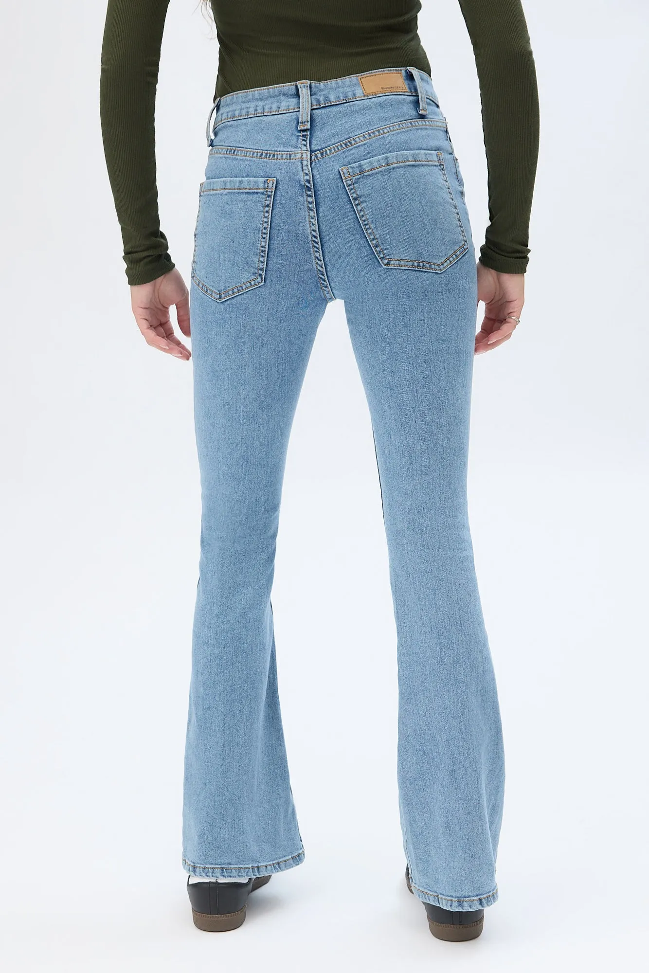 High Rise Flare Jeans