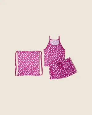Hochgeschlossenes Tank-Top & Short Im Beutel