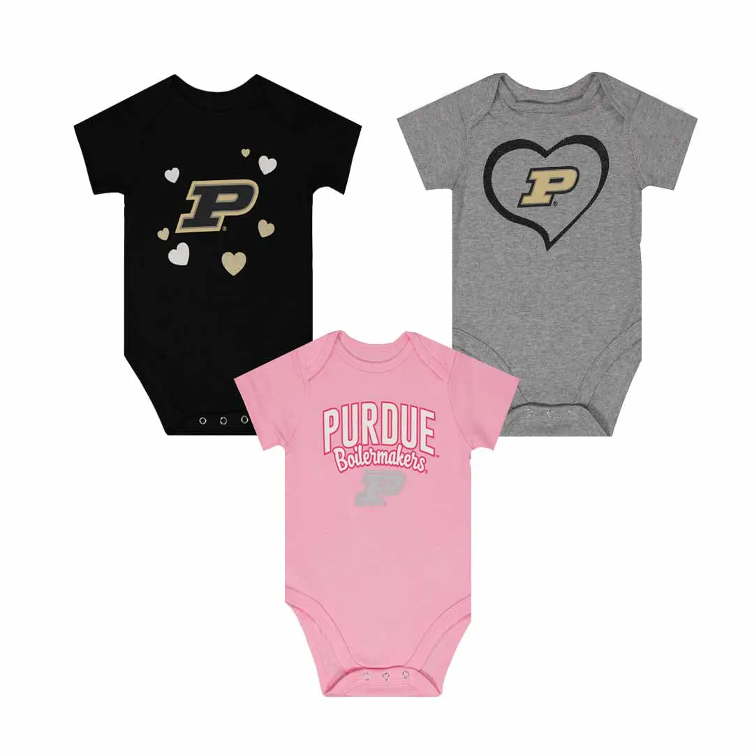 Kids' (Infant) Purdue Boilermakers 3 Piece Champ Set (KZ415Z5 46)
