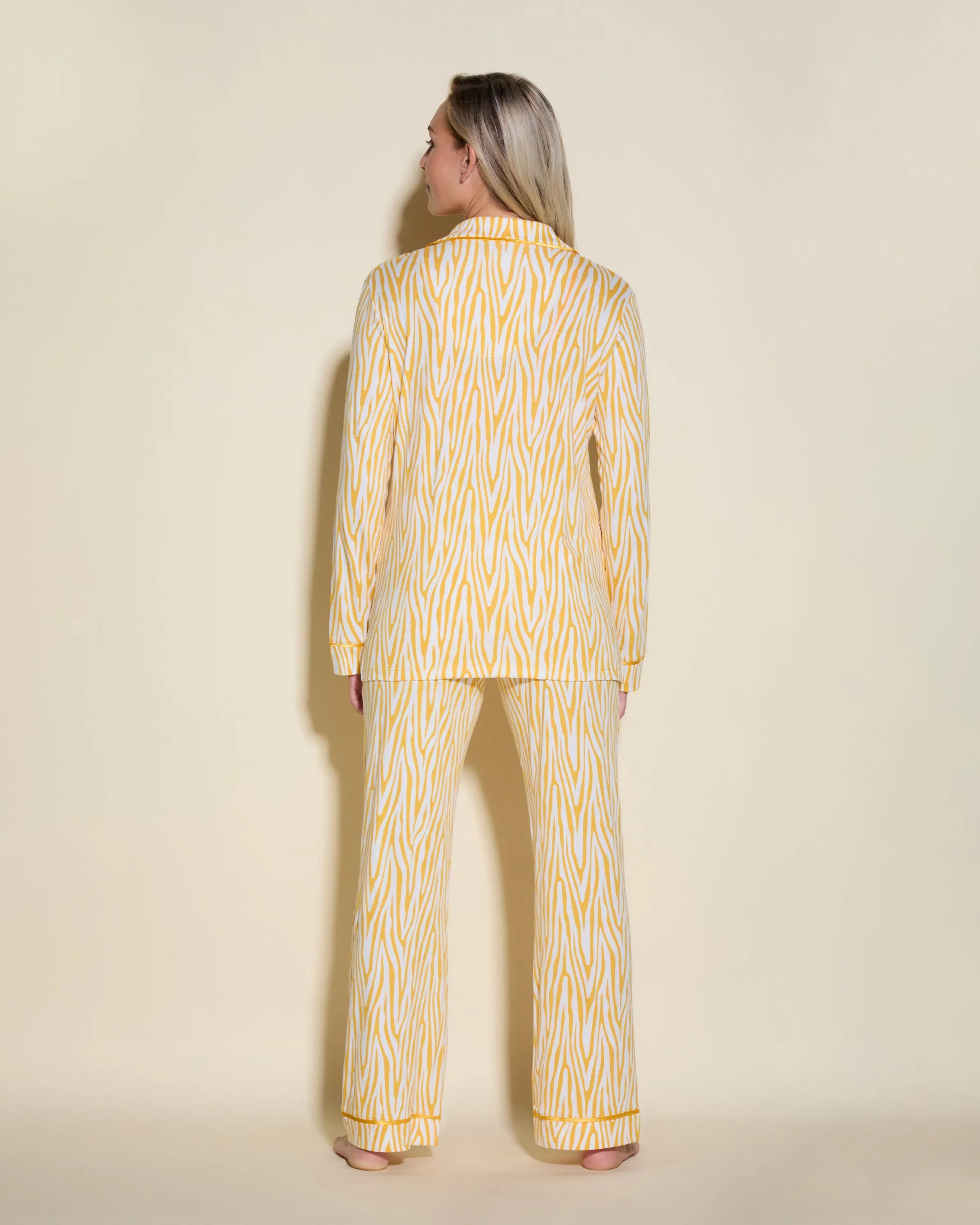 Langärmeliges Top & Hose Pyjama-Set